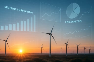 Como a EDP automatizou previsões e riscos em energia eólica