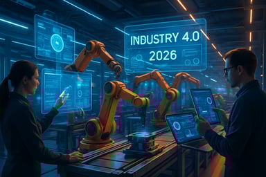 O que esperar da Indústria 4.0 em 2026