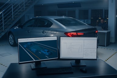 ADAS e Direção Automatizada com MATLAB na Indústria Automotiva
