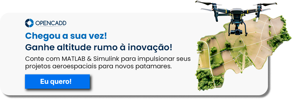 Conte com MATLAB nos seus projetos aeroespaciais!