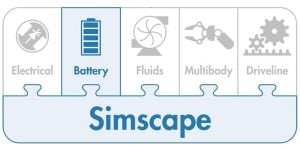 Eletrificação e Simscape Battery